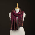 Pyramid Zari Weave Fine Wool Stole for Women 62