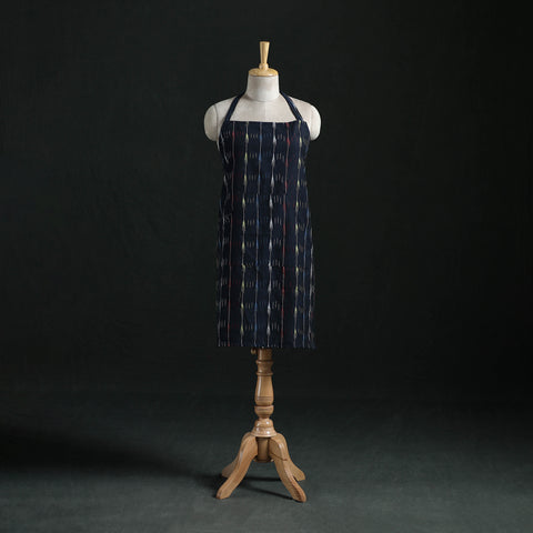 Pochampally Ikat Weave Cotton Apron with Pocket 29