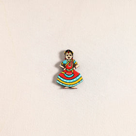 Handpainted Dancing Doll Fridge Magnet 27