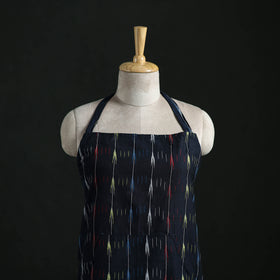 Pochampally Ikat Weave Cotton Apron with Pocket 29