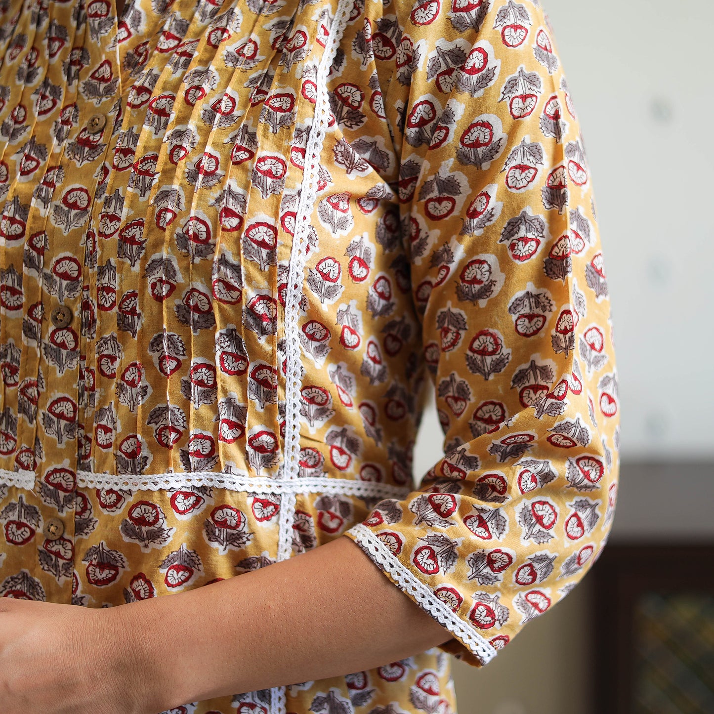 Sanganeri print Kurta