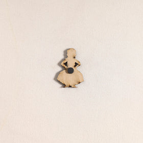 Handpainted Dancing Doll Fridge Magnet 27