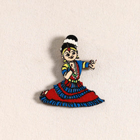 Handpainted Dancing Doll Fridge Magnet 28