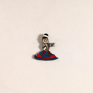 Handpainted Dancing Doll Fridge Magnet 28