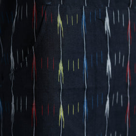 Pochampally Ikat Weave Cotton Apron with Pocket 29