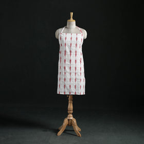Pochampally Ikat Weave Cotton Apron with Pocket 30