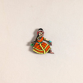 Handpainted Dancing Doll Fridge Magnet 29