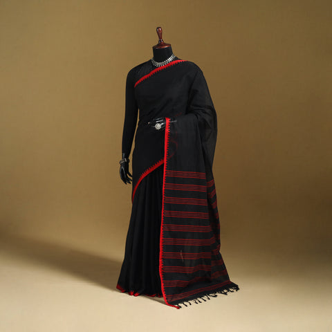 Bengal Handwoven Cotton Begumpuri Saree 12