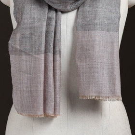 Plain Daimond Weave Fine Wool Stole for Women 65