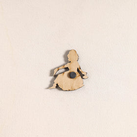 Handpainted Dancing Doll Fridge Magnet 29
