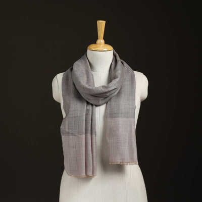Plain Daimond Weave Fine Wool Stole for Women 65