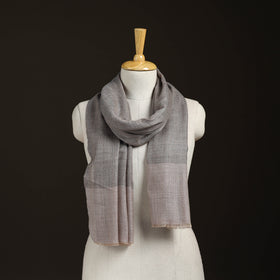 Plain Daimond Weave Fine Wool Stole for Women 65