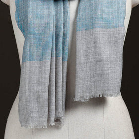 Plain Daimond Weave Fine Wool Stole for Women 66