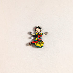 Handpainted Dancing Doll Fridge Magnet 30
