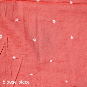 Kutch Bandhani Tie-Dye Cotton Saree 08