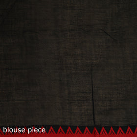 Black - Bengal Handwoven Cotton Begumpuri Saree 12