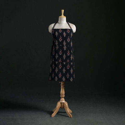 Pochampally Ikat Weave Cotton Apron with Pocket 32