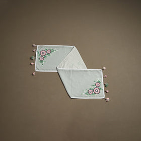 Tribal Hand Embroidered Table Runner by Kamli 04