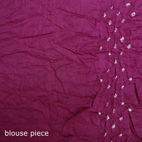 Kutch Bandhani Tie-Dye Cotton Saree 30