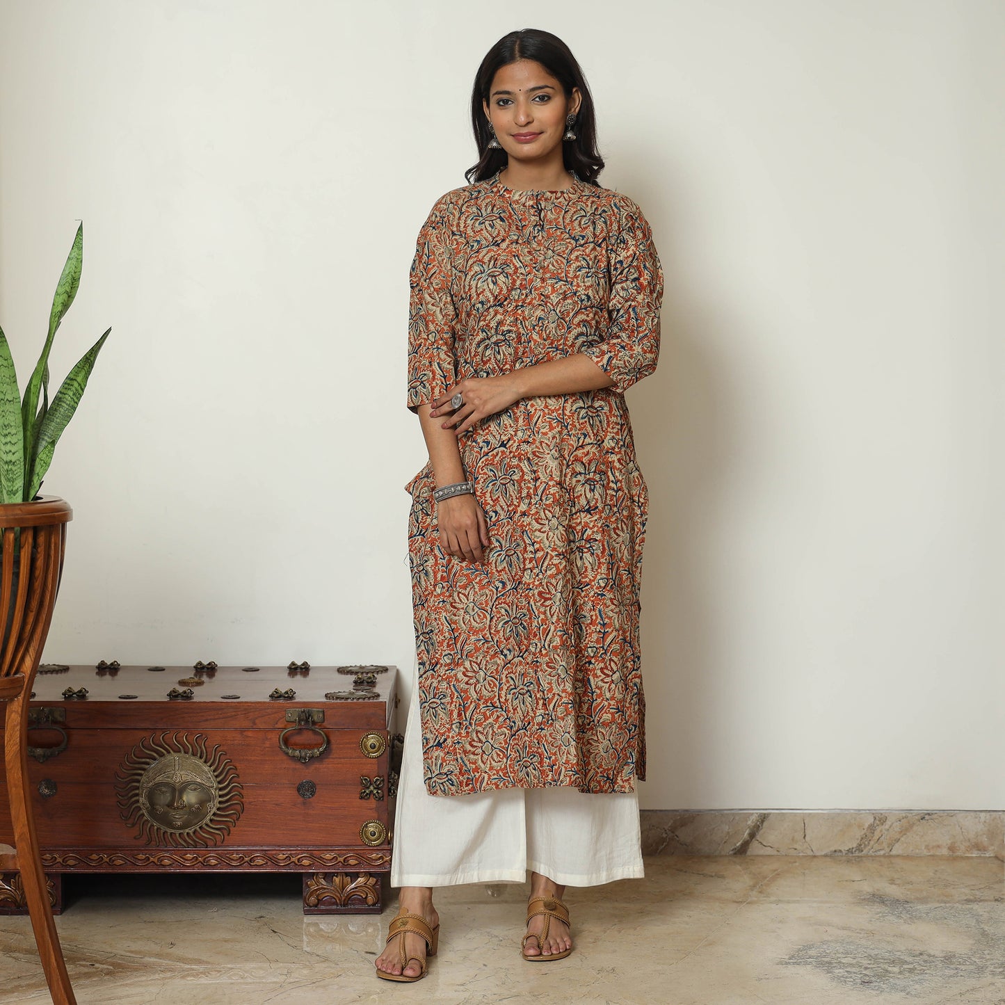 kalamkari kurta