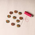 2cm Handmade Sambhal Clothing Button (Set of 10) 