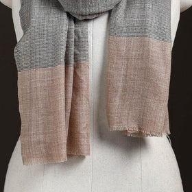Plain Daimond Weave Fine Wool Stole for Women  70