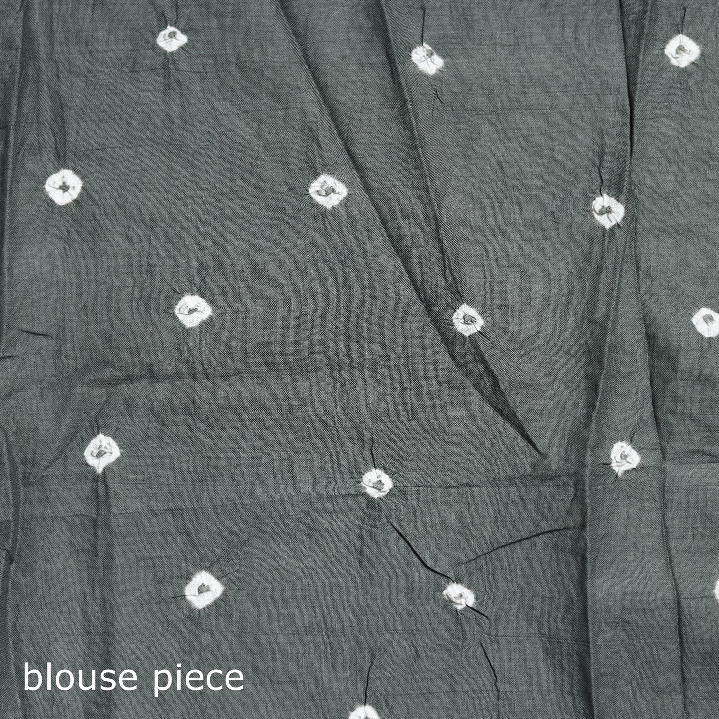 Kutch Bandhani Tie-Dye Cotton Saree 09