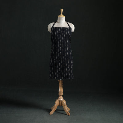 Pochampally Ikat Weave Cotton Apron with Pocket 31