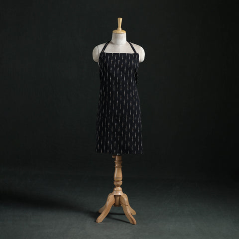 Pochampally Ikat Weave Cotton Apron with Pocket 31