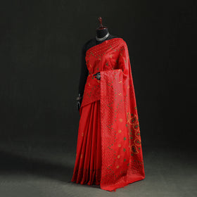 Hand Embroidered Silk Saree 55