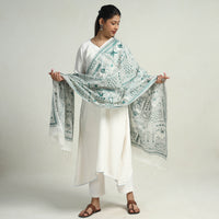 Kantha Embroidery Dupatta 