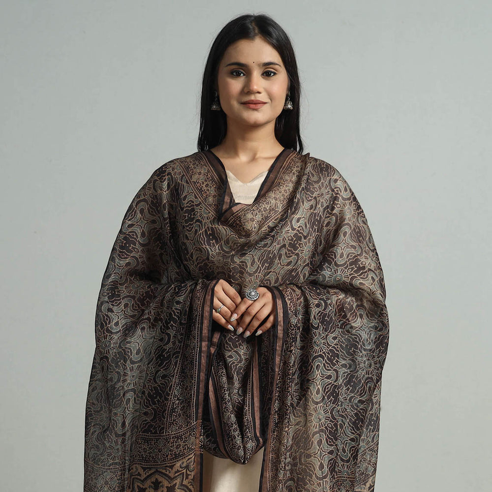 Ajrakh Dupatta