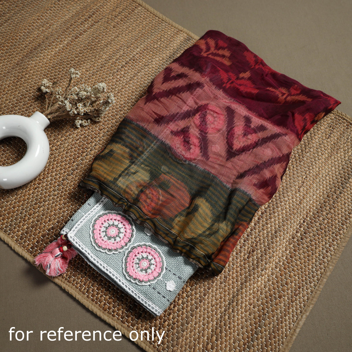 Tribal Hand Embroidered Table Runner by Kamli 13