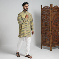 ajrakh Men's short kurta