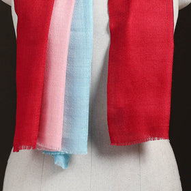 Two Shaded Diamond Weave Fine Wool Stole for Women 74