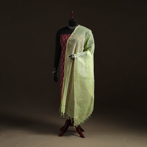 Plain Cotton Kota Doria Dupatta 31