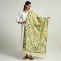 Kantha Embroidery Dupatta 