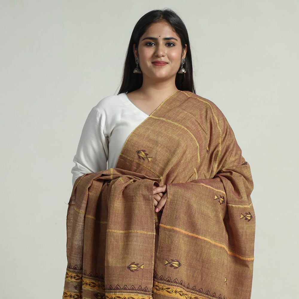 Kantha Embroidery Dupatta