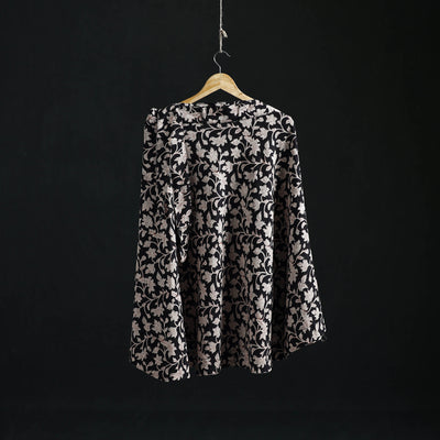 Bagru Hand Block Print Cotton Wrap Around Skirt 02