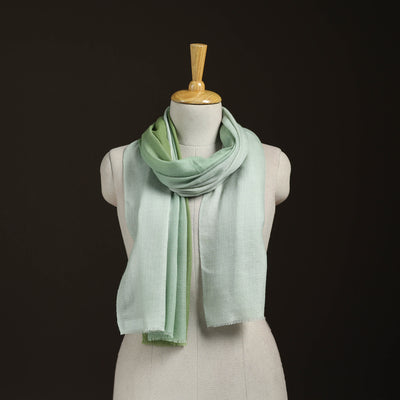 Two Shaded Diamond Weave Fine Wool Stole for Women 75