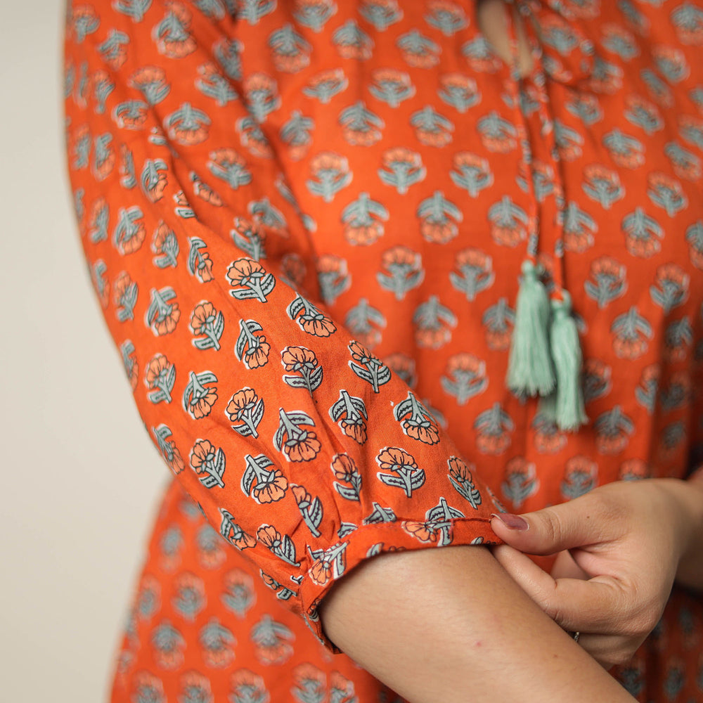 sanganeri printed kurta