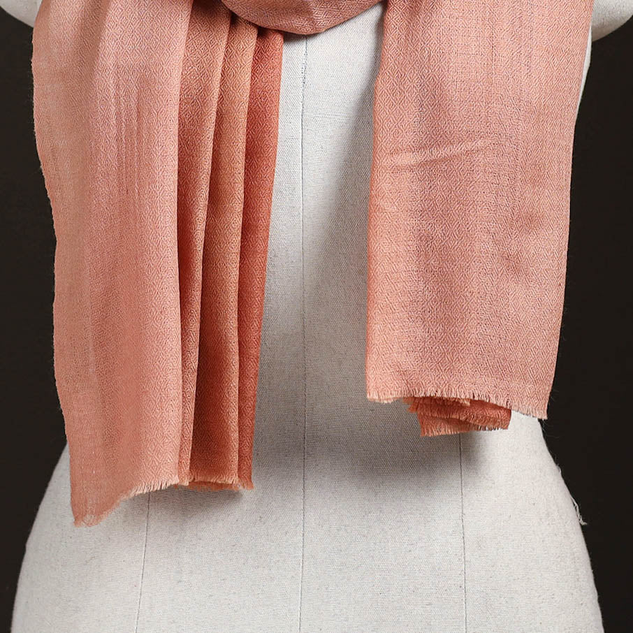 Two Shaded Diamond Weave Fine Wool Stole for Women 77