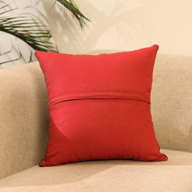 Buy Multicolor Handcrafted Cotton Patchwork Cushion Cover