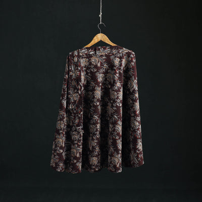 Bagru Hand Block Print Cotton Wrap Around Skirt 01