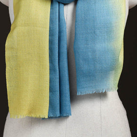 Two Shaded Diamond Weave Fine Wool Stole for Women 78