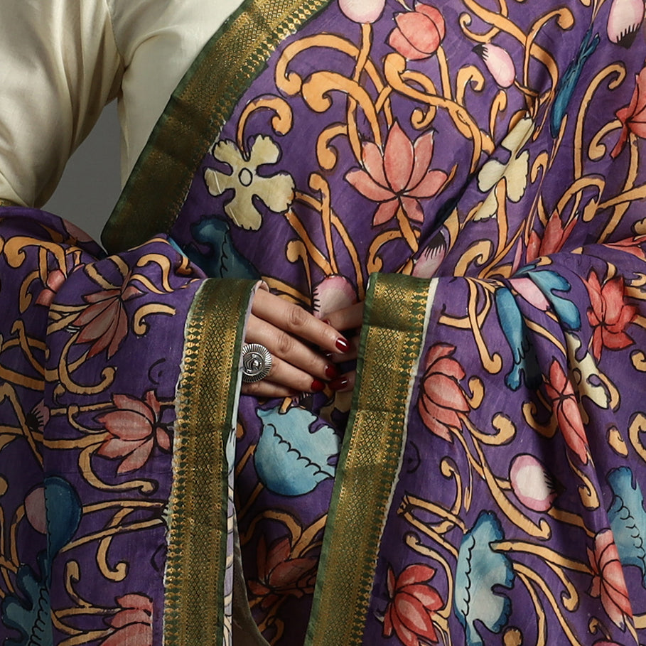 Kalamkari Handpainted Dupatta