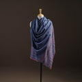 Kutch Bhujodi Handwoven Merino Wool Dhabla Shawl 27