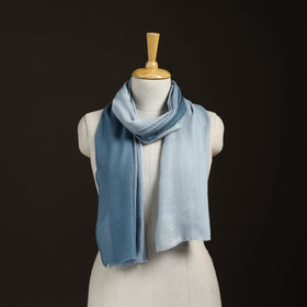 Two Shaded Diamond Weave Fine Wool Stole for Women 79