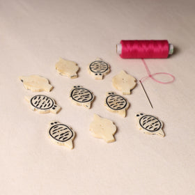 4cm Handmade Sambhal Clothing Button (Set of 10) 