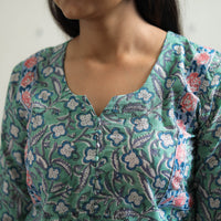 Sanganeri print Kurta